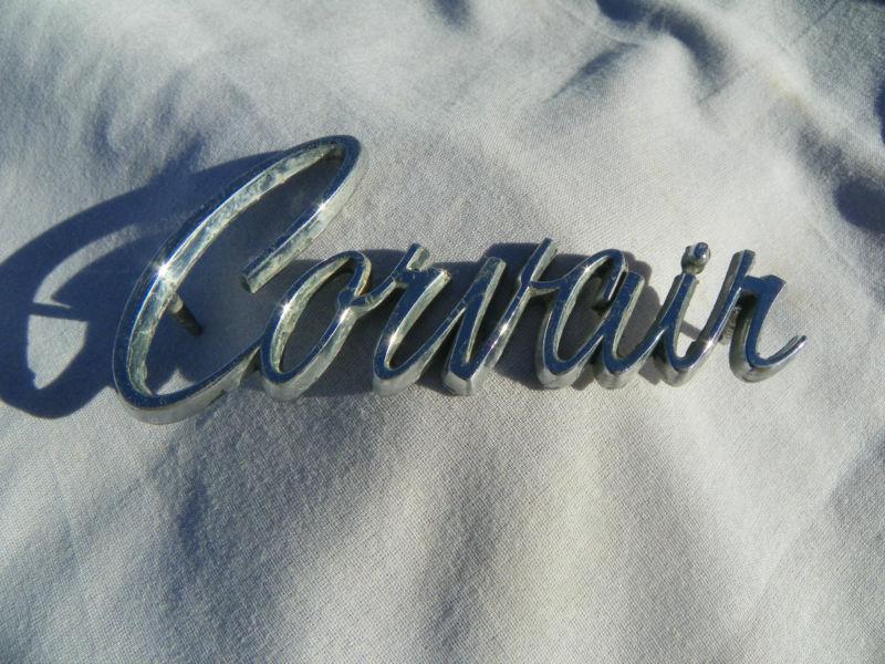 1960's corvair script emblem