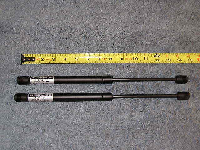 2ea np 14" 140# gas strut shock spring lift rod support arm damper shaft 140lb