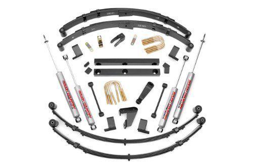 Rough country #620n2 4" suspension lift kit 87-96 jeep wrangler yj