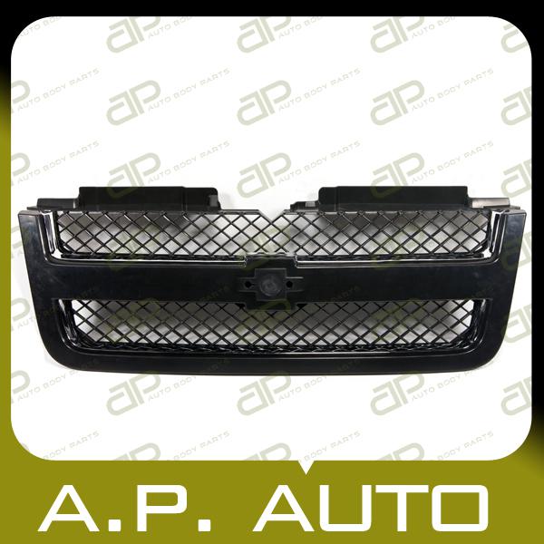 New grille grill assembly replacement 06-09 chevrolet trailblazer lt outer piece