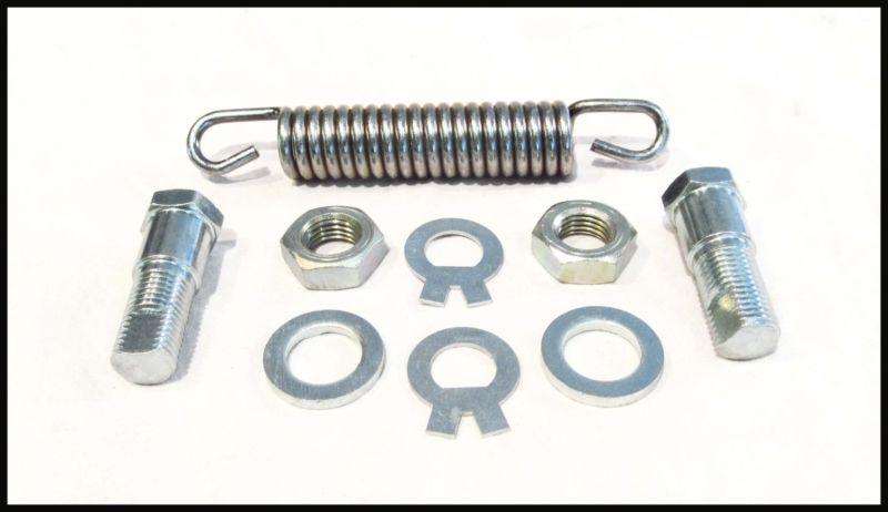 Triumph twins and triples mainstand hardware kit with spring 1969-75 pn# 99-9955