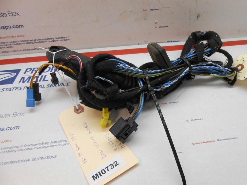 92-99 bmw 328 door window wiring harness 8352913 mi0732