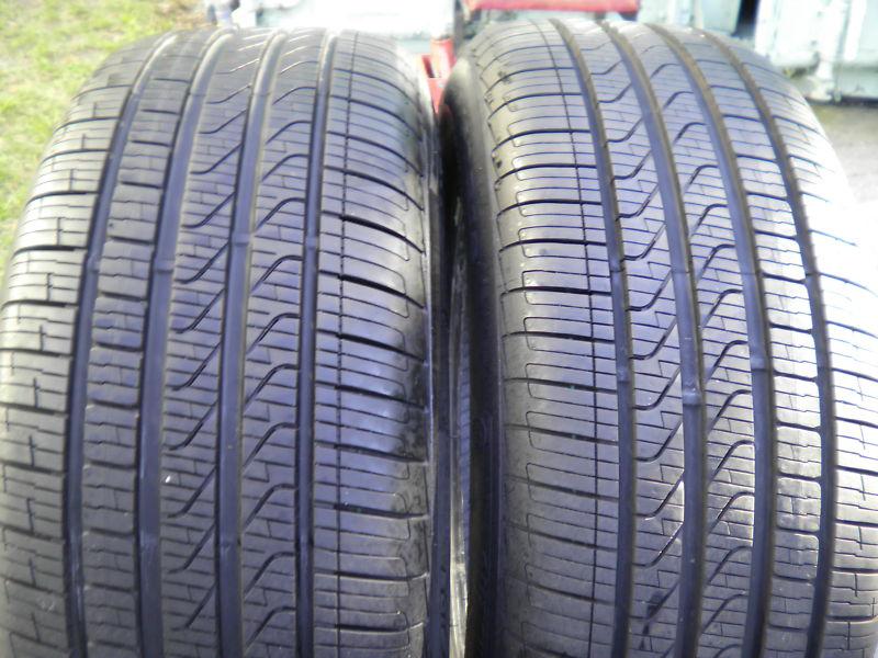 2 - pirelli cinturato p7 rft oem bmw tires - 245 50 18 - 98% caii to buy @ $220