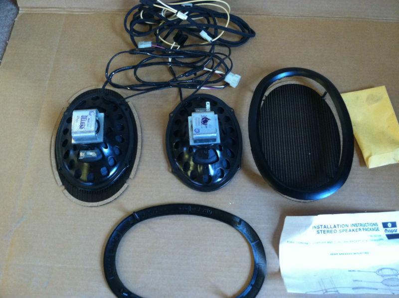 Speaker package, nos 3501448, charger, fury, coronet, cordoba.