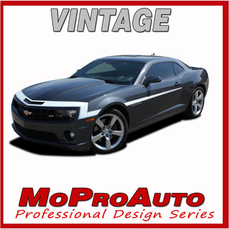 2013 vintage '68 camaro nose fascia side stripes graphics decals 3m vinyl 7kl ss