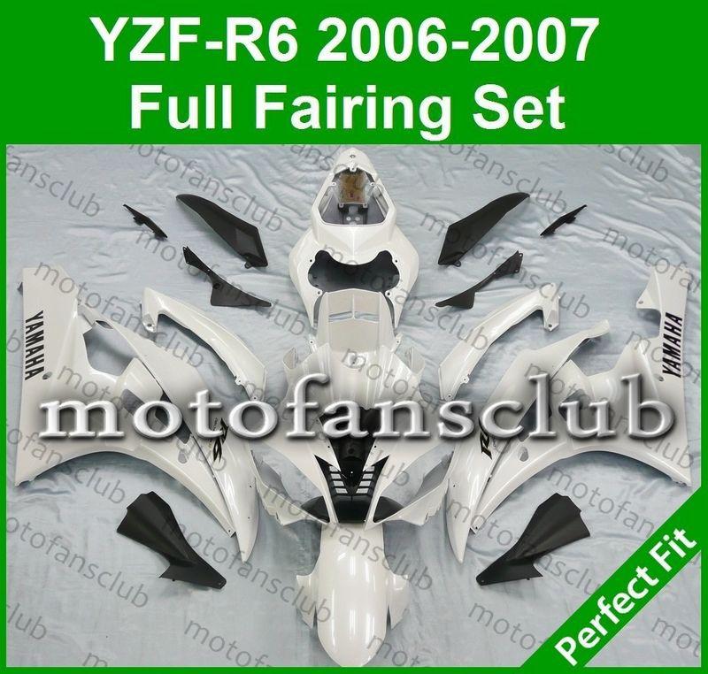 Fit yamaha yzf r6 06 07 yzfr6 2006 2007 600 fairing bodywork abs plastics #27 c
