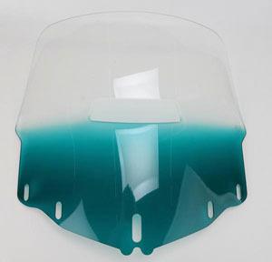 Memphis shades windshield standard w/hole teal for honda gl1800