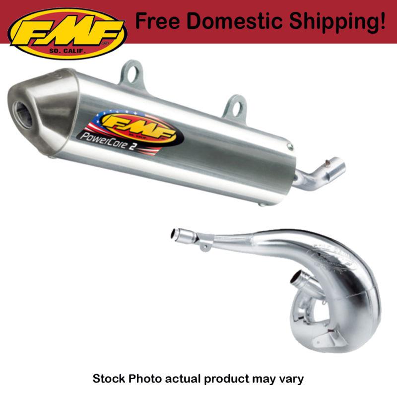 Fmf full exhaust system powercore 2 silencer & fatty pipe 1997-1999 honda cr250r