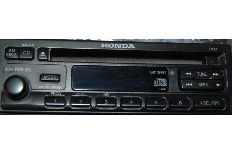 1994-1997 honda acura accord radio cd player with anti-theft 39100-sv4-c500 1xa0