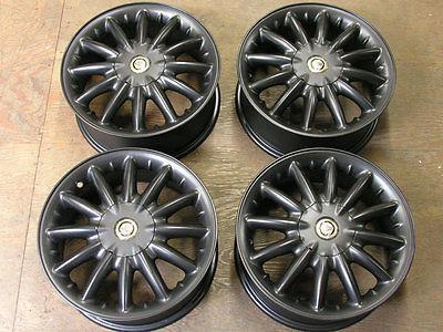 Chrysler sebring dodge stratus flat black alloy wheels 16" hollander 2144