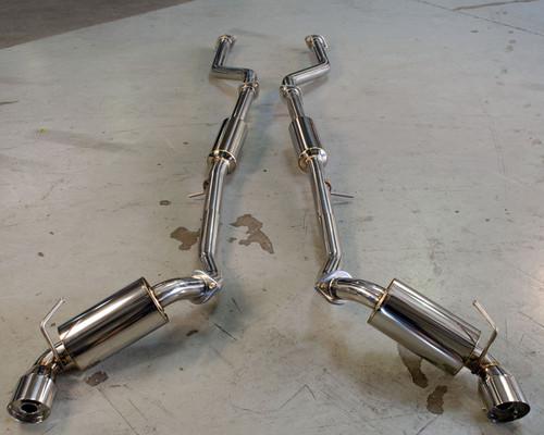 Agency power catback exhaust stainless steel for 2009+ nissan 370z ap-z34-170