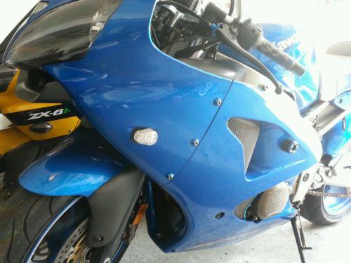 95-02 kawasaki ninja zx6r parting out. wheels tires chassis engine seat fender 