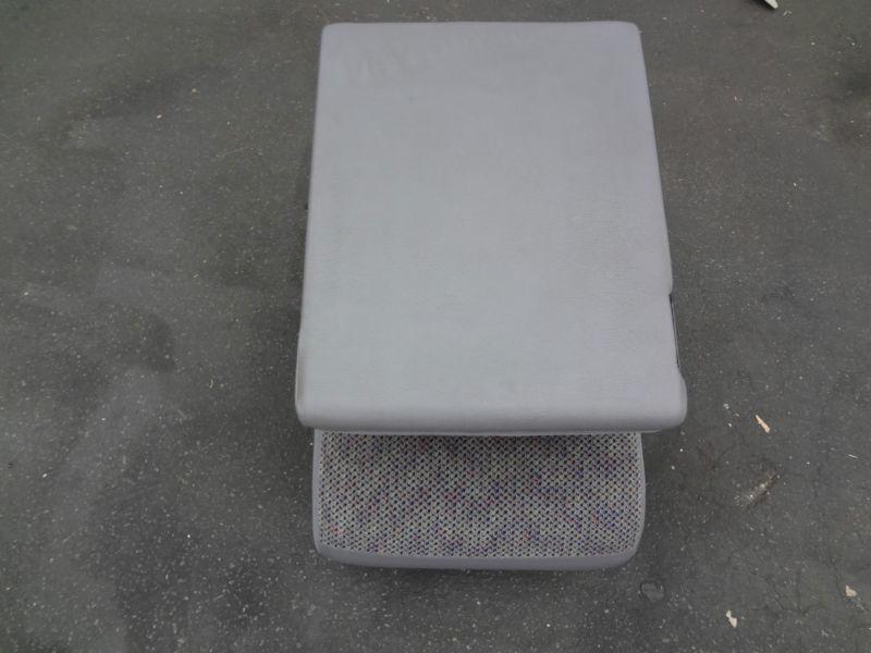 1998-2002 dodge ram 1500 2500 3500 grey cloth center console jumper seat