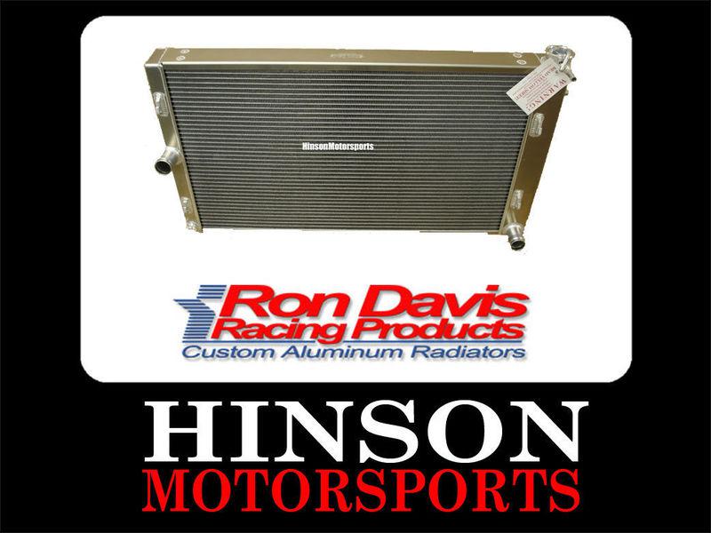 Ron davis racing 1-38gto5 aluminum radiator 05-06 gto w/ transmission cooler