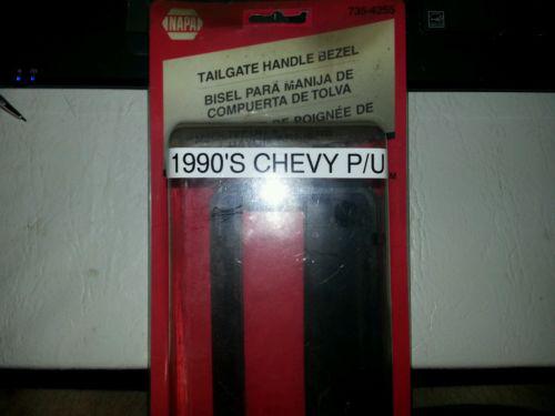 Tailgate handle bezel 1990's chevy p/u