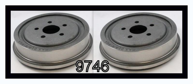 P9746 brake drums - set of 2!!