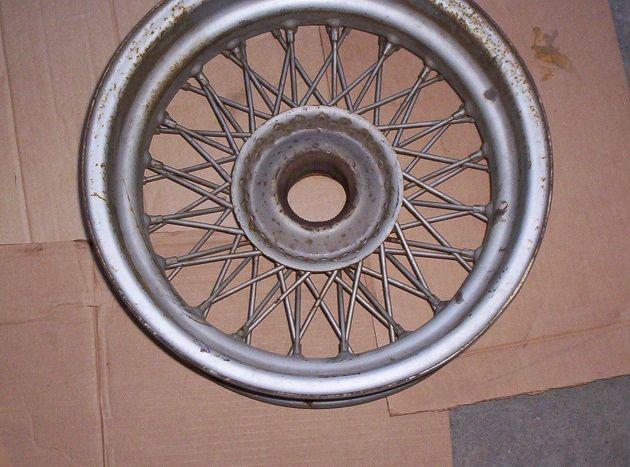 Vintage spoked 15" x 4.5" rim tr3 tr4 others