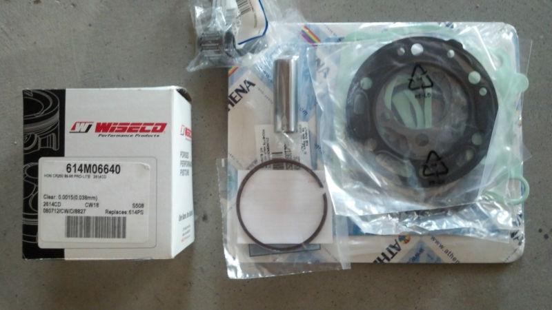 86-96 cr250 complete top end kit with gaskets wiseco