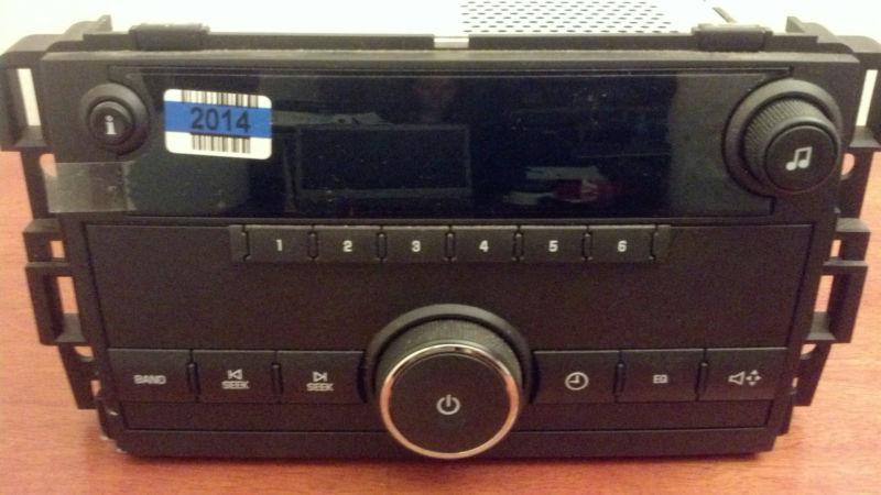 Gmc chevy radio/ stereo/ cd player~ model # 25942014~ oem ~ new