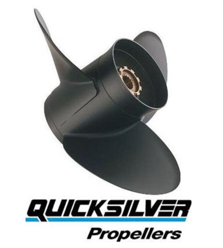 Quicksilver black diamond aluminum propeller yamaha sterndrives 16 x 14 qa2006x
