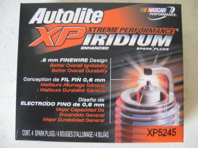 Autolite xp5245 extreme iridium spark plug set(8 eight)