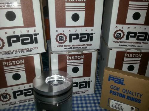 Cummins 6b series std. bore pistons with wrist pins and rings