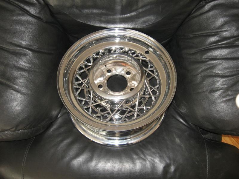 1950's kelsey hayes 40 spoke cadillac wire wheels (set of 4)