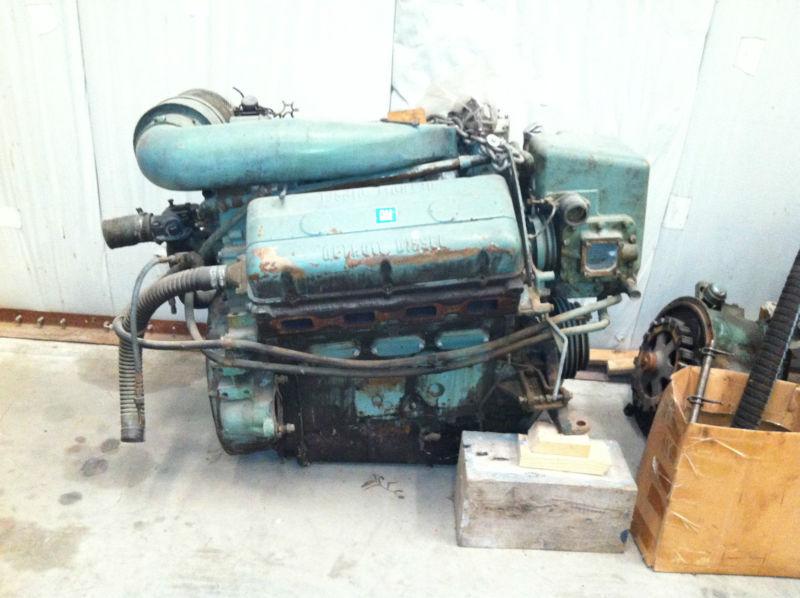 Detroit diesel 8v53 marine engine