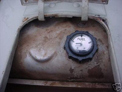 Gas tank gauge/cap for the 9n, 2n, or 8n ford tractor