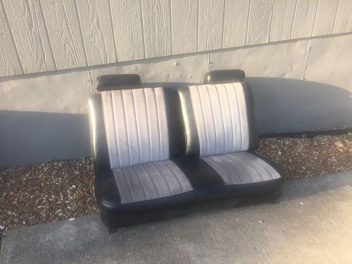 Reupholstered chevrolet nova/chevelle bench seat 1969 1970 1971