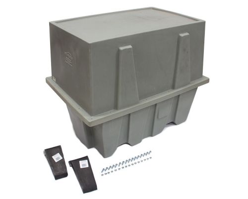 Scribner plastic gray plastic small block chevy engine storage case p/n scr5116