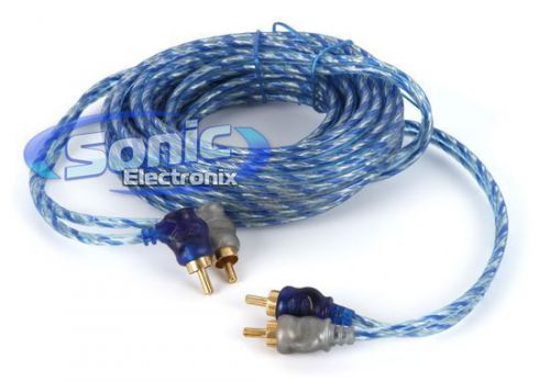Xscorpion stp18 18 ft. expert link spiral twisted rca interconnect cable