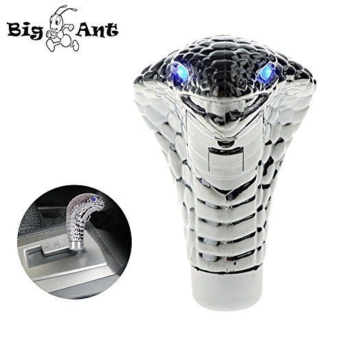 Big ant car cobra head gear shift knob,touch activated ultra blue eye led