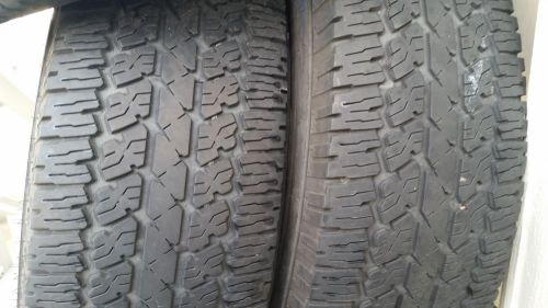 Bridgestone a/t p245/75r/17 110s- 693ii tires