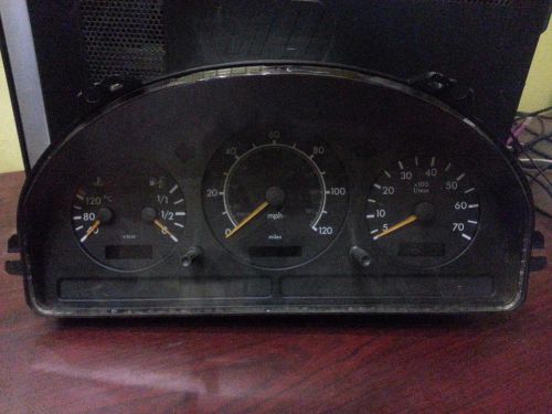 Mercedes mercedes ml-class speedometer 163 type; (cluster), (ml320 and ml430),