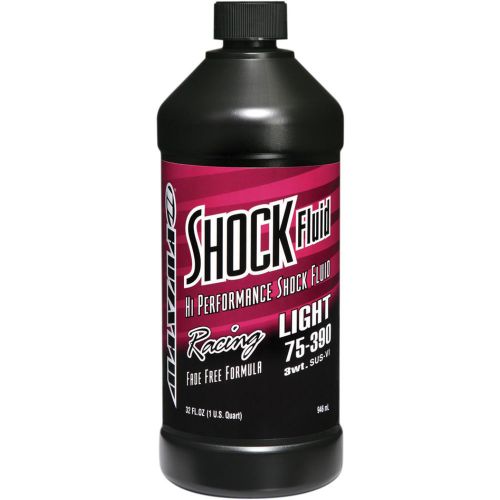 Maxima racing oil 58901l lite racing shock fluid 1 quart