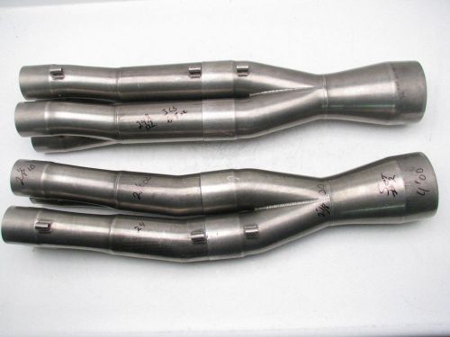 Inconel header exhaust  pro fab tri-y collector  2 1/8 inlet 4&#034; outlet lite wt 2
