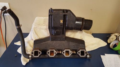 Volvo penta sx v8 exhaust manifold and riser - starboard side