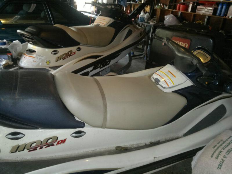 Sell 2001 Kawasaki Stx di seats front and rear plus other parts in Massachusetts, US, for US