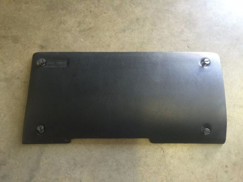 1999-2004 ford f250 f350 super duty dash fuse knee panel plate  cover black oem