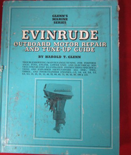 Evinrude outboard - tune-up and repair manual all models - pub. 1969 hard bound