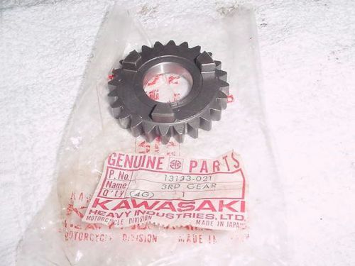 71-73 kawasaki f6 f 6 nos counter gear 3rd transmission spur