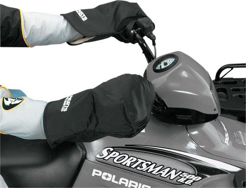Parts unlimited bg-0085 black snopaws gauntlets mitts handwarmers