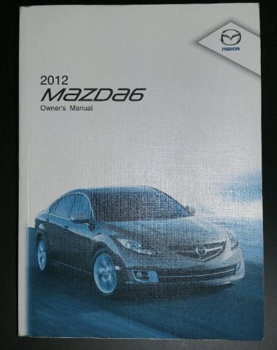 2012 mazda 6 owner&#039;s manual