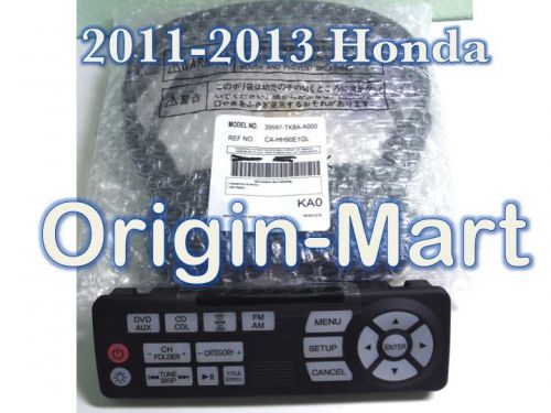 2011- 2014 honda odyssey ex-l touring dvd entertainment remote control/headphone