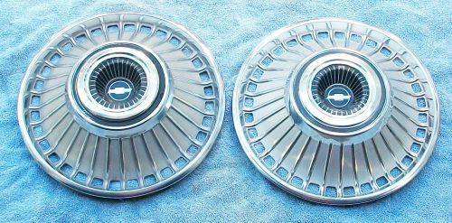 63 1963 chevrolet chevy impala vintage hub caps wheel covers 2