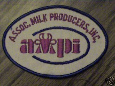 A.m.p.i.assoc.milk producers,inc,vintage,collect,patch,