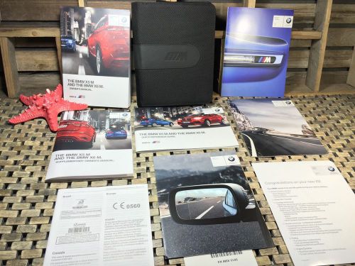 Sell 2013 BMW X5M X6M OWNERS MANUAL +NAVIGATION BOOK X5 M X6 M ((BUY