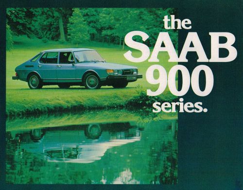 1979 saab 900 brochure / catalog with specifications: gle,turbo,ems,gli, 5 door