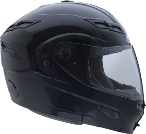Gmax gm54s modular snowmobile helmet black with electric shield- 7 sizes